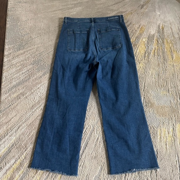 Favorite Daughter The Mischa Blue Flare & Wide Leg Jeans size 34 - Picture 13 of 14
